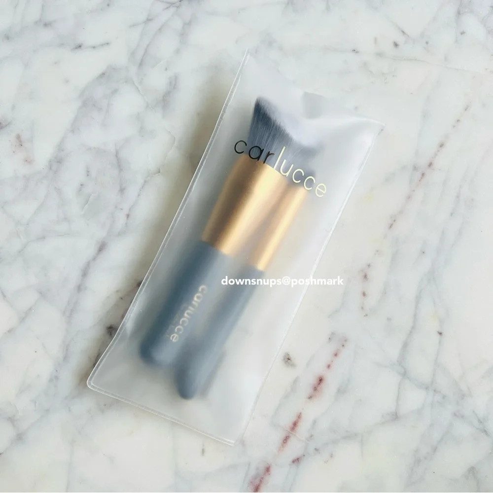 CARLUCCE Cosmetic Brush Duo